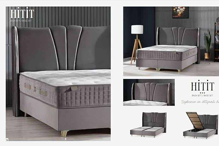 Hitit set (baza,baslık,yatak) 150 x 200 ölçü