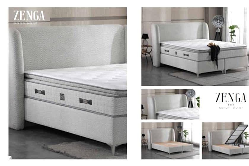 Zenga Set (baza,baslık,yatak) 150 x 200 ölçü