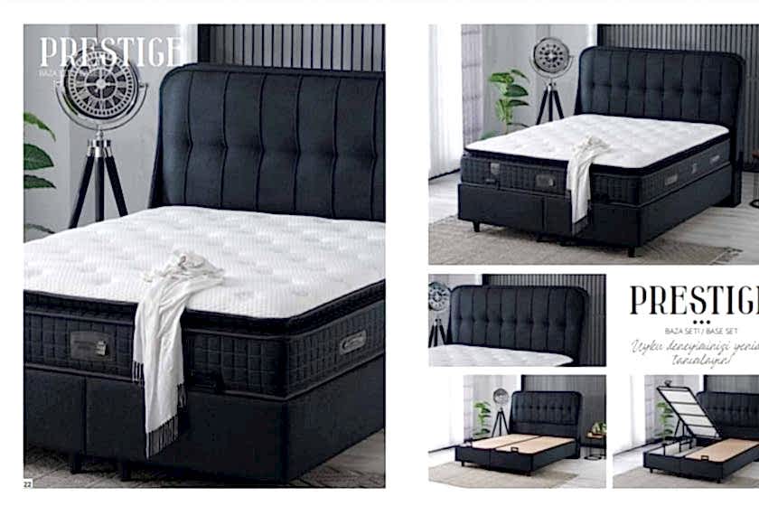 Prestige Set (baza,baslık,yatak) 150 x 200 ölçü