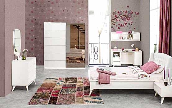 Luna Ekru Genç Odası